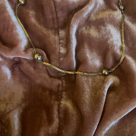 Gold Necklace - Long Necklace -Womens Accessories - Picture 2 of 4